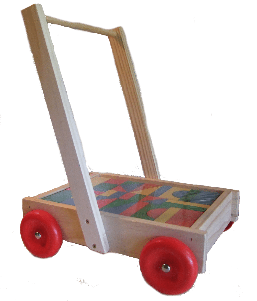 wooden walker wagon